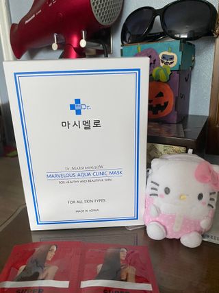닥터마시멜로 닥터마스멜로 마블러스 아쿠아 클리닉 마스크 — 5점을 준 리뷰어가 2021년 6월 올린 사용 사진