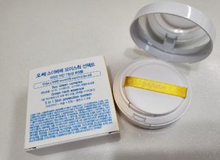 소이베베X신비아파트 모이스쳐 선팩트 SPF50+ PA+++ — 5점을 준 리뷰어가 2023년 5월 올린 사용 사진