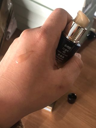 수려한 더블랙세럼 15ml — 5점을 준 리뷰어가 2022년 3월 올린 사용 사진