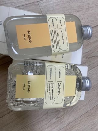 [녹산] 비건 대나무 밸런싱 수분 토너 + 비건 바이오 비타 에센스 — 5점을 준 리뷰어가 2022년 10월 올린 사용 사진
