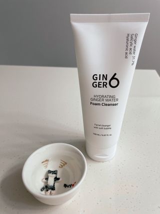 GINGER6 하이드레이팅 진저 워터 폼클렌징 — 5점을 준 리뷰어가 2021년 9월 올린 사용 사진