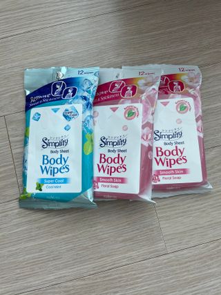 [심플리티] 한 장으로 향기롭게, 산뜻하게 바디시트 2종 + 랜덤향1개 총 3팩구성 — 5점을 준 리뷰어가 2021년 5월 올린 사용 사진