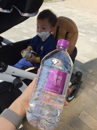 몽베스트 MONTBEST 1L 12입 — 5점을 준 리뷰어가 2022년 4월 올린 사용 사진