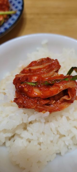 셰프애찬 알배기 겉절이 김치 1kg — 5점을 준 리뷰어가 2022년 9월 올린 사용 사진