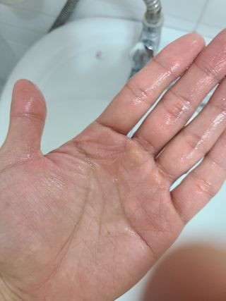 화이트리 비움 약산성 클렌징젤 ,마일드 필링젤 세트 — 5점을 준 리뷰어가 2021년 1월 올린 사용 사진