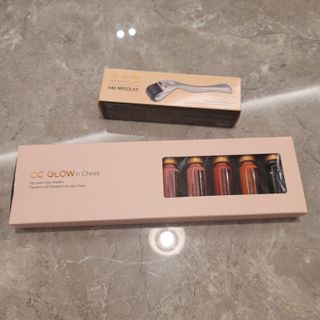 피비에스코리아 [씨씨글로우] 앤 치크 MCTS앰플 5입 + 더마롤러 — 1점을 준 리뷰어가 2021년 11월 올린 사용 사진