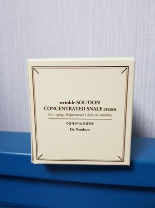 Dr.느루벗 느루벗 링클 솔루션 콘센트레이트 스네일 탄력 달팽이 크림 80g — 4점을 준 리뷰어가 2021년 1월 올린 사용 사진
