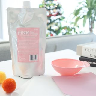 [유니프] 헤어 샤이니 핑크 컬러 트리트먼트 500g — 5점을 준 리뷰어가 2023년 12월 올린 사용 사진