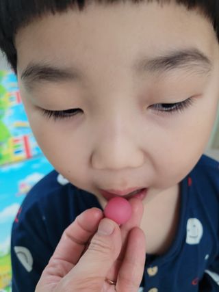 푸름웰니스 라바 쑥쑥구미 36g — 5점을 준 리뷰어가 2022년 2월 올린 사용 사진