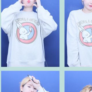 [포플X베니] 쓰담 베니 맨투맨 (기모) / 굳럭 베니 맨투맨 / 출근길 베니 맨투맨 — 5점을 준 리뷰어가 2022년 11월 올린 사용 사진