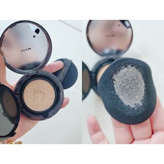 하멜 비건 아쿠아 글로우 제로핏 쿠션 — 5점을 준 리뷰어가 2022년 8월 올린 사용 사진
