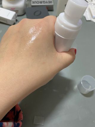 셀바이져 지우개 미스트 피부 보호 입주변 트러블 진정 케어 아기 안개분사 미스트 — 5점을 준 리뷰어가 2021년 1월 올린 사용 사진