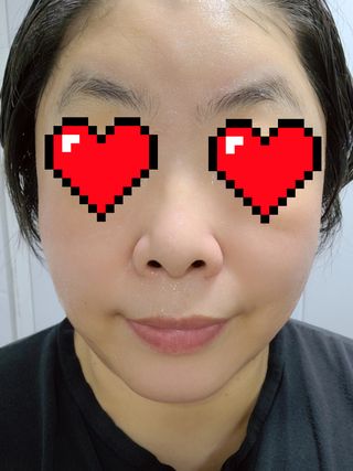 체르엠 그린 케비어 더블워터 마스크팩 5매입  2팩 — 5점을 준 리뷰어가 2021년 11월 올린 사용 사진