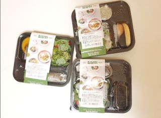 참살이도시락 작심삼일 샐러드도시락 3개 맛보기 새벽배송 또는 택배배송 — 5점을 준 리뷰어가 2021년 9월 올린 사용 사진