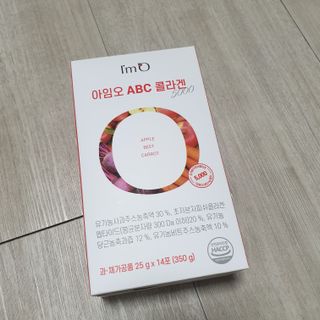 아임오 ABC 콜라겐 젤리 14포 — 5점을 준 리뷰어가 2021년 8월 올린 사용 사진