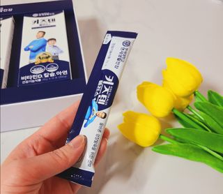 키즈텐플러스 연세 키즈텐 플러스 1개월 — 5점을 준 리뷰어가 2021년 2월 올린 사용 사진