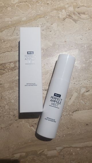 리생 [Re생] 퍼팩트 앰플 이중 기능성 미스트 100ml  피부미백 주름개선 = 총 2개 200ml 증정 — 4점을 준 리뷰어가 2021년 9월 올린 사용 사진