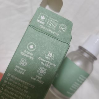 나나스킨 콤플렉스씨쓰리닥터클리어앰플 — 5점을 준 리뷰어가 2021년 10월 올린 사용 사진