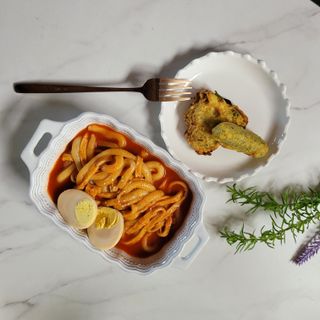 [푸딩팩토리] 요즘누들떡볶이540g + 매콤누들떡볶이 470g — 5점을 준 리뷰어가 2022년 9월 올린 사용 사진