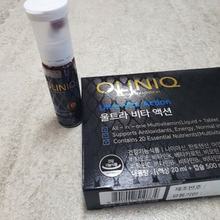 올리닉 울트라비타액션 — 5점을 준 리뷰어가 2021년 8월 올린 사용 사진