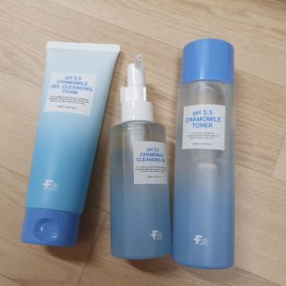 페브유 / FABYOU 페브유 pH5.5 캐모마일 젤 클렌징 폼 + 클렌징 오일 + 토너 3종 세트 — 5점을 준 리뷰어가 2021년 7월 올린 사용 사진