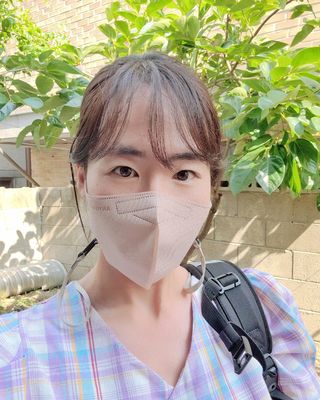 [애니가드] 셋업 메베마스크라이트  (대형 4컬러 + 중형 4컬러) — 5점을 준 리뷰어가 2022년 6월 올린 사용 사진