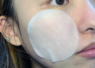 제주인디 비타민 C 반짝 점보 패드 — 5점을 준 리뷰어가 2023년 9월 올린 사용 사진