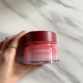 SOONWITH 바이오 수퍼 아쿠아 하이드로 젤 크림 — 5점을 준 리뷰어가 2021년 3월 올린 사용 사진