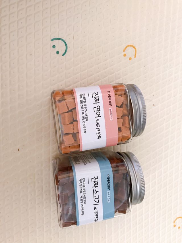 페페로니 진짜 오메가3 연어+소고기 180g+180g 리뷰 사진