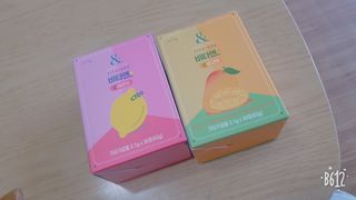 비타앤C 레몬맛, 망고맛 — 5점을 준 리뷰어가 2021년 7월 올린 사용 사진