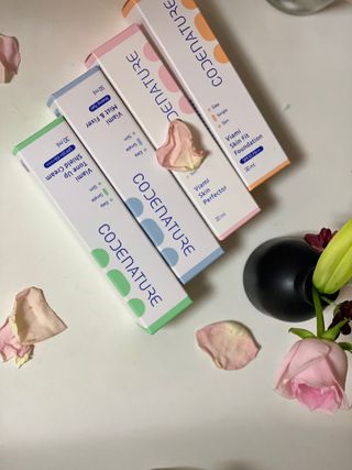 코드네이처 비아미 퍼펙트 케어 4종 — 5점을 준 리뷰어가 2021년 10월 올린 사용 사진