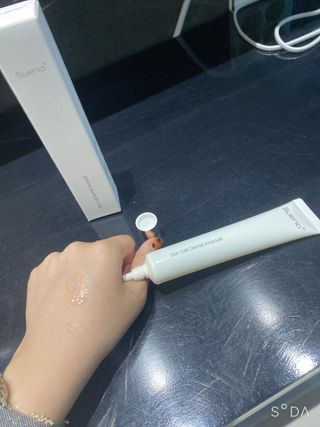 브에노 스킨셀 더마 앰플 — 4점을 준 리뷰어가 2021년 6월 올린 사용 사진