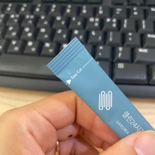 클린24시간 슬림앤유산균 1박스 (3.5g X 15포) — 5점을 준 리뷰어가 2022년 7월 올린 사용 사진