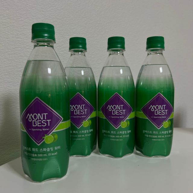 Montbest with Sparkling water Lime20병 리뷰 사진