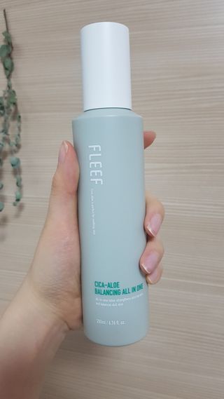 플리프 시카-알로에 밸런싱 올인원 200ml — 5점을 준 리뷰어가 2021년 1월 올린 사용 사진