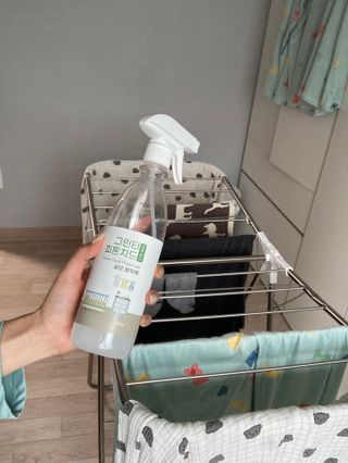 [엠메이데이] 그린티 피톤치드 감쪽같이 500ml + 손소독액 50ml — 5점을 준 리뷰어가 2022년 3월 올린 사용 사진