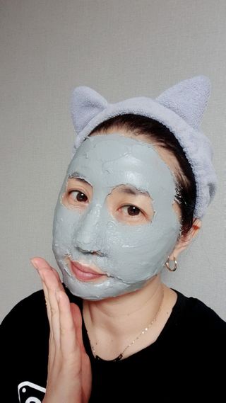 투비어레이디 젤리팩 25g /6종 중 랜덤3종 발송/ 도구가 필요없는 피부관리끝판왕 모델링팩 — 5점을 준 리뷰어가 2021년 3월 올린 사용 사진