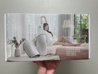 퓨어렉스 무선 종아리 EMS온열 마사지기 뷰티라인 BEAUTY LINE — 5점을 준 리뷰어가 2022년 8월 올린 사용 사진