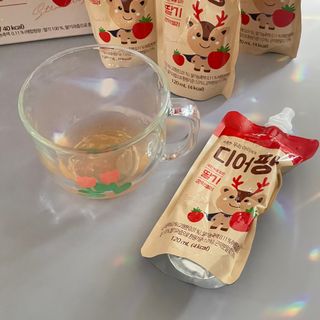 [몸엔용] 우리 아이 건강간식, 달콤한 녹용곤약젤리 디어팡 4종 — 5점을 준 리뷰어가 2022년 4월 올린 사용 사진