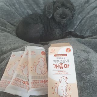 My Pet Care 모발과 모질 피부건강에 개좋아 — 5점을 준 리뷰어가 2021년 3월 올린 사용 사진