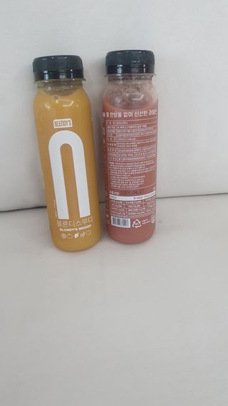 BLENDY'S 핑크 스무디+블론디 스무디 — 5점을 준 리뷰어가 2021년 9월 올린 사용 사진