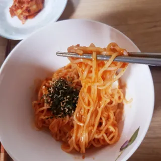 [한면원] 비빔국수 2인분 — 4점을 준 리뷰어가 2022년 7월 올린 사용 사진