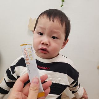 [이뮤니티플러스]우리아이 면역오키, 건강오키 _ 키즈오키 어린이홍삼 10포 1box — 2점을 준 리뷰어가 2022년 2월 올린 사용 사진