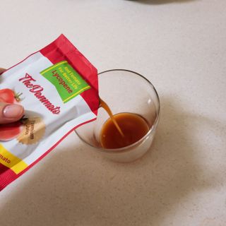 제이제이바이오 더단마토 프리미엄주스 100ml 30팩입 - 무설탕 스테비아 토마토즙 — 5점을 준 리뷰어가 2021년 11월 올린 사용 사진