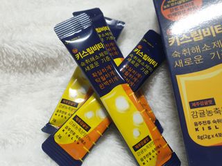 [키스립] 근복적인 숙취원인 해결 숙취해소제 키스립 코드레드487 2팩 & 뉴키스립비타 1box  set — 4점을 준 리뷰어가 2022년 3월 올린 사용 사진