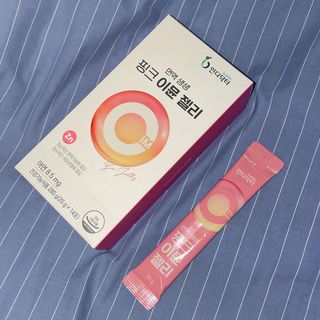 인디닥터 면역 생생 핑크 이뮨 젤리 + 타이탄 BCAA 프로틴 젤리스틱 — 5점을 준 리뷰어가 2022년 5월 올린 사용 사진