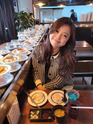 [스시오 건대점] 무한리필 회전초밥 평일 뷔페 2인 — 4점을 준 리뷰어가 2021년 2월 올린 사용 사진