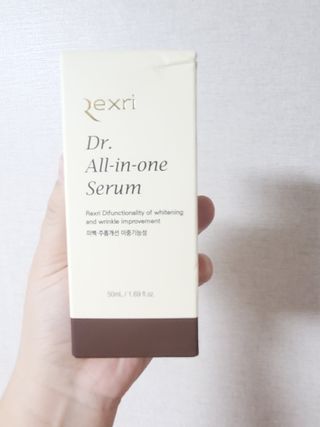 렉스리 닥터 올인원 세럼 Rexri Dr.All-in-one Serum — 5점을 준 리뷰어가 2022년 8월 올린 사용 사진