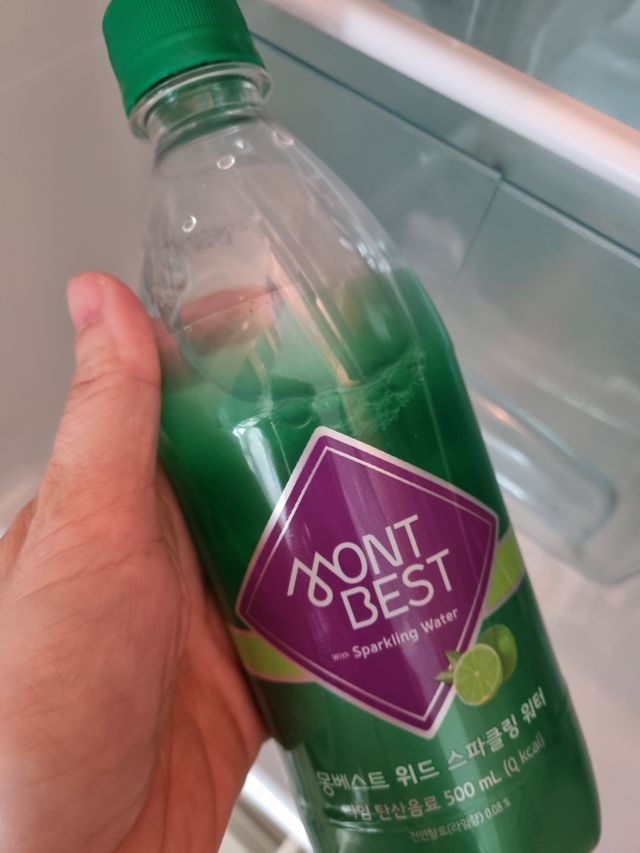 Montbest with Sparkling water Lime20병 리뷰 사진
