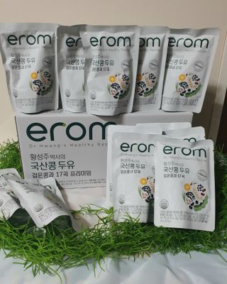 이롬 황성주 박사의 국산콩 두유 검은콩과 17곡 프리미엄 — 5점을 준 리뷰어가 2021년 5월 올린 사용 사진